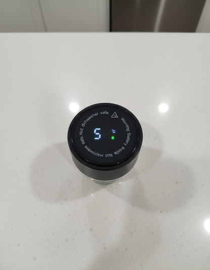 Smart Temperature Water Bottle (HOT&COLD) – Matte Black 500ml