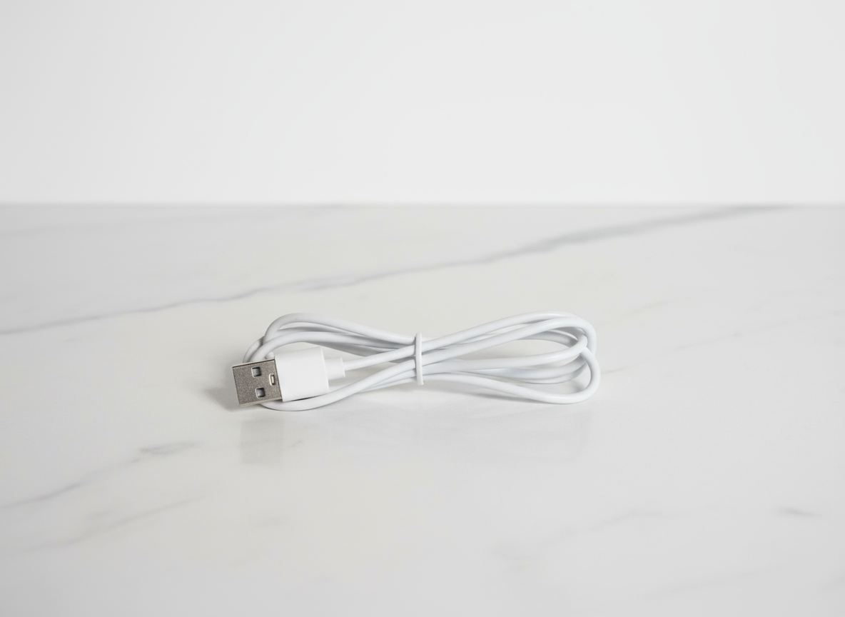 Electric Makeup Brush Cleaner White