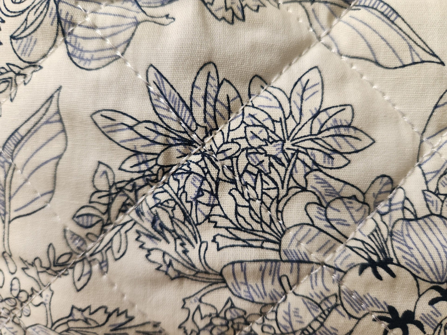 Large Capacity Packing Cube Material Set Blue & White – 4 Pieces