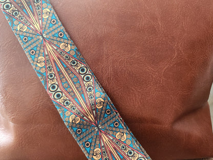 Retro Chic Bucket Tote & Mini Bag Set Brown (Set of 2)